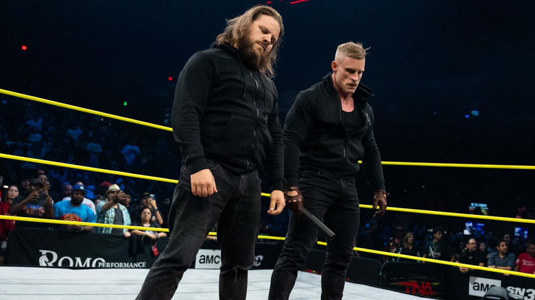 Joseph Sawyer and Samuel Shaw in TNA Wrestling