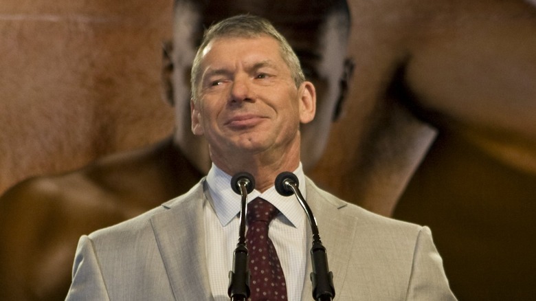 Vince McMahon smiling