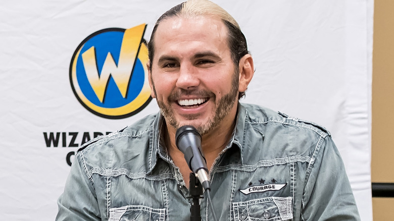 Matt Hardy smiling