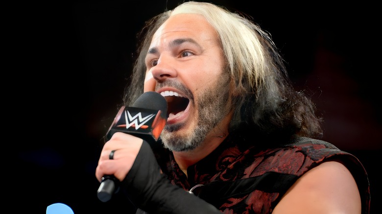 Matt Hardy microphone