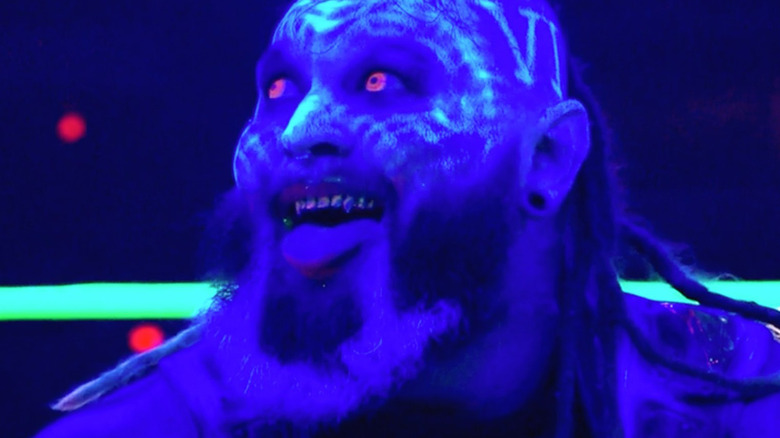 Bray Wyatt in the Pitch Black match
