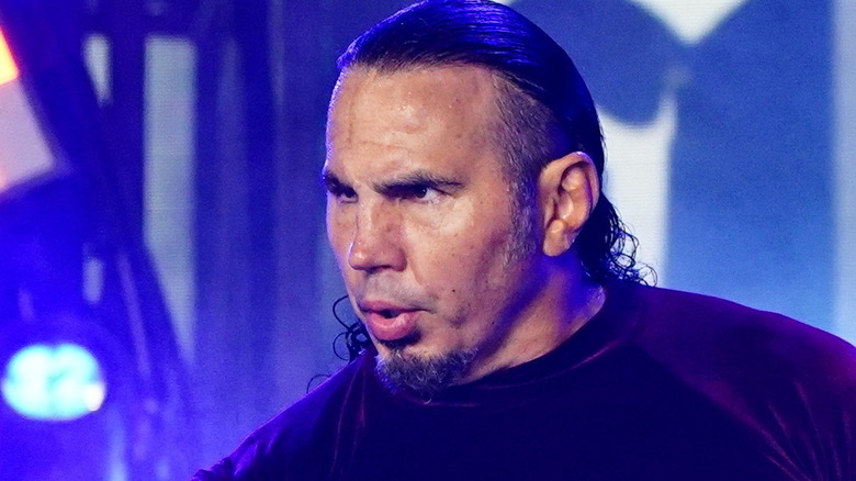 Matt Hardy makes his entrance