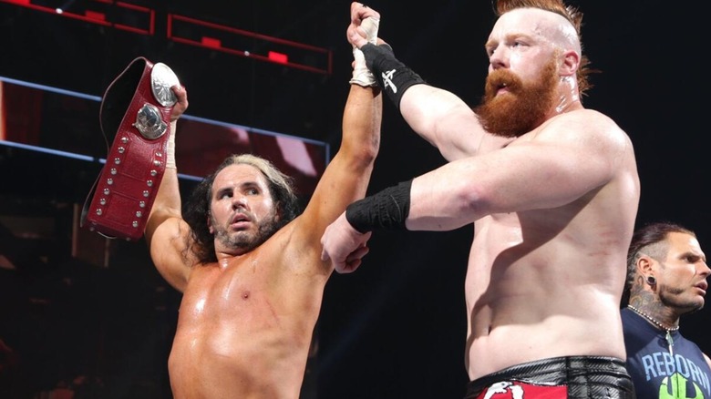 Matt Hardy and Sheamus in WWE