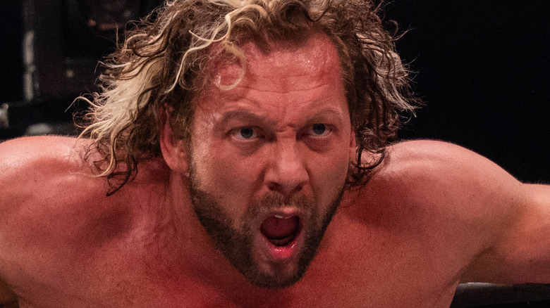Kenny Omega in the ring