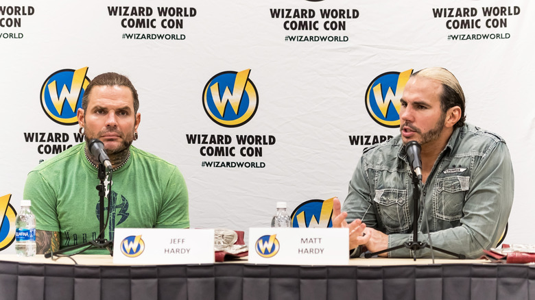 Matt and Jeff Hardy at Wizard World