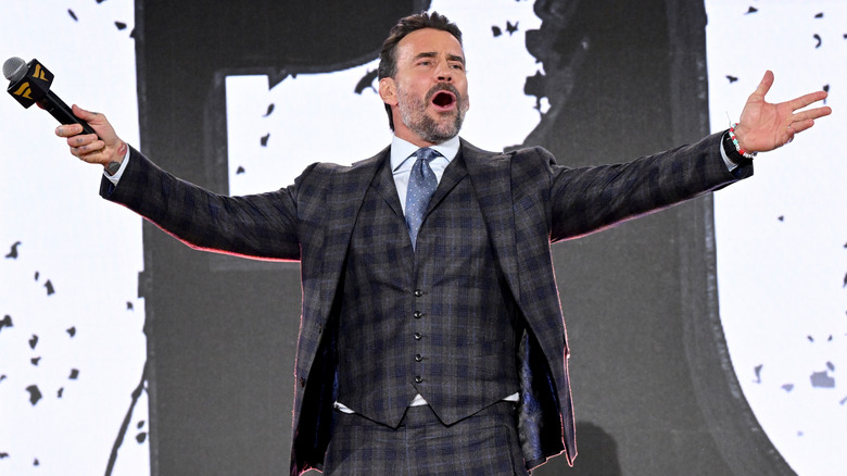 CM Punk on stage