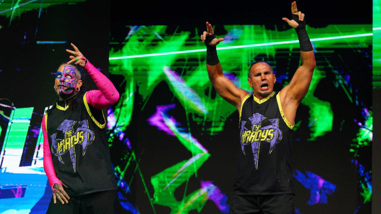Jeff Hardy and Matt Hardy in TNA
