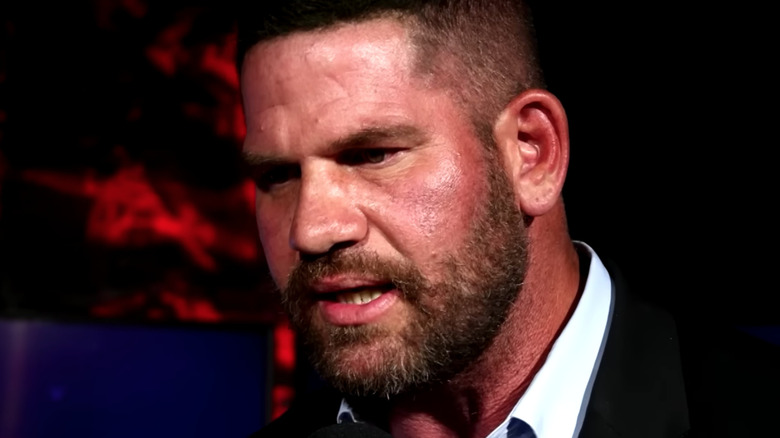 Matt Morgan talking