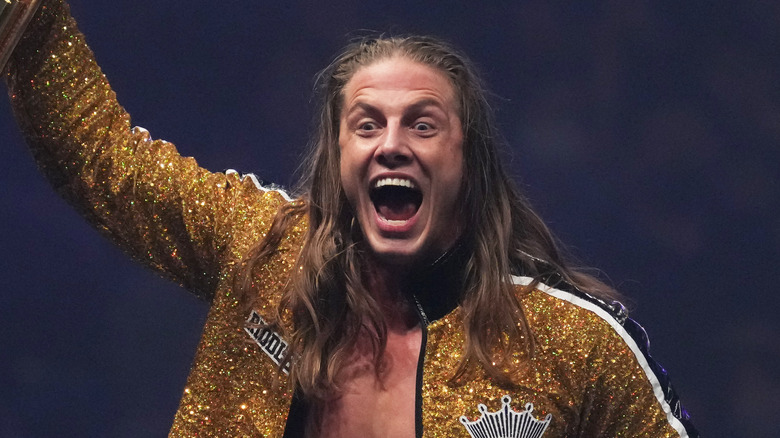 Matt Riddle laughing 