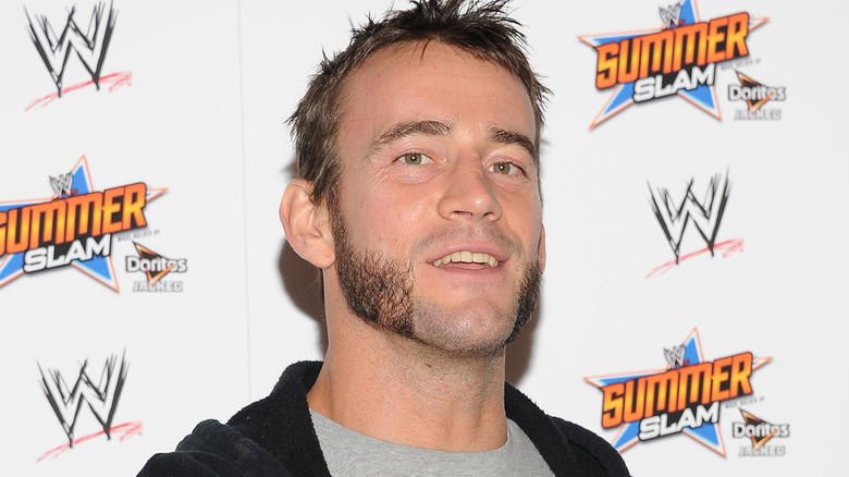 CM Punk smiling