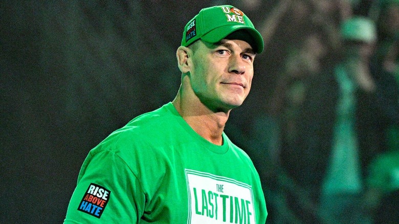 John Cena looking away
