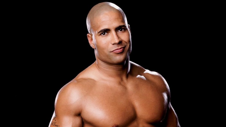 Maven during a photoshoot in his run with WWE.