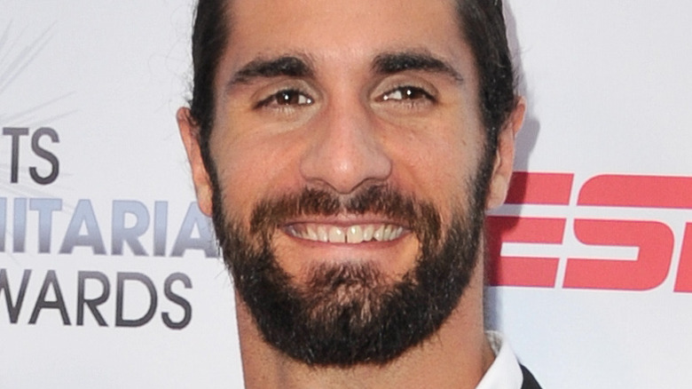 Seth Rollins smiling