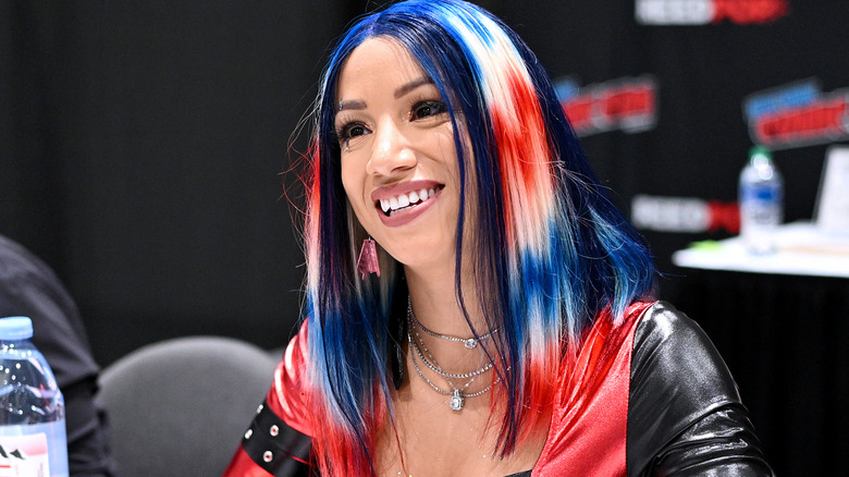 Mercedes Mone smiling 