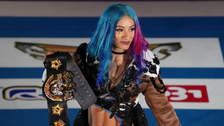 Mercedes Mone in the ring