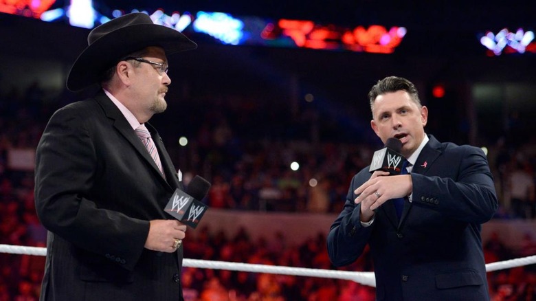 Michael Cole, Jim Ross