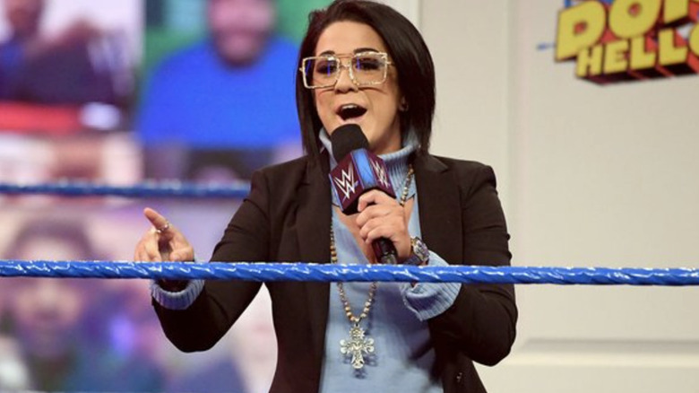 Bayley speaking