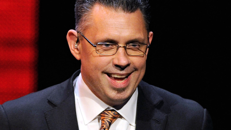 Michael Cole smiling