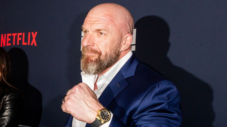 Triple H attends Netflix's Debut of WWE Monday Night Raw at Intuit Dome on January 06, 2025 in Inglewood, California