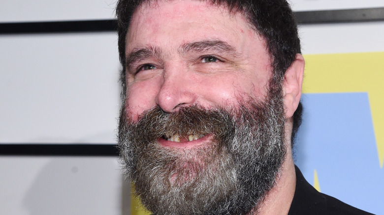 Mick Foley smiling