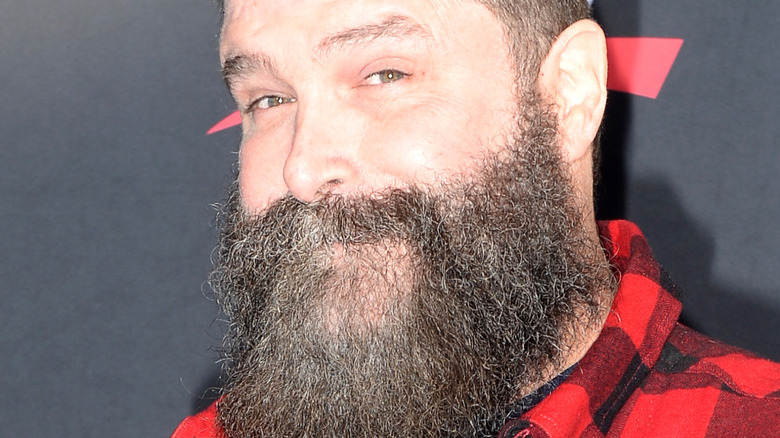 Mick Foley smiling