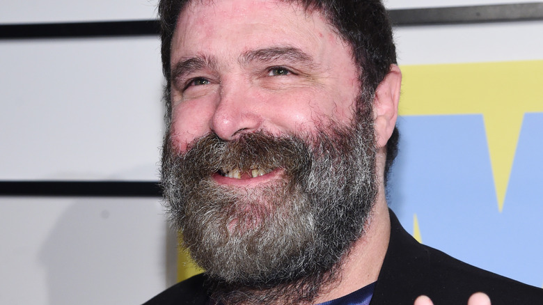 Mick Foley smiling