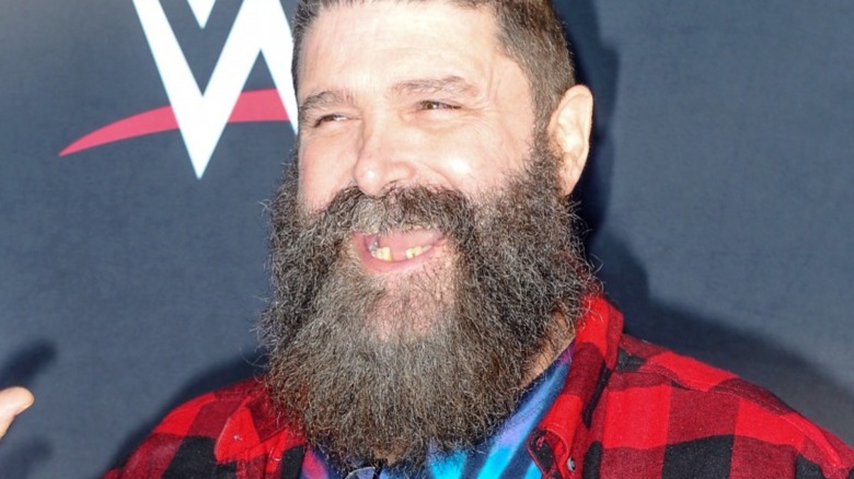 Mick Foley at WWE event