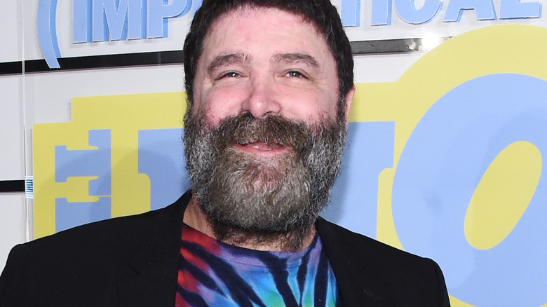 Mick Foley smiling