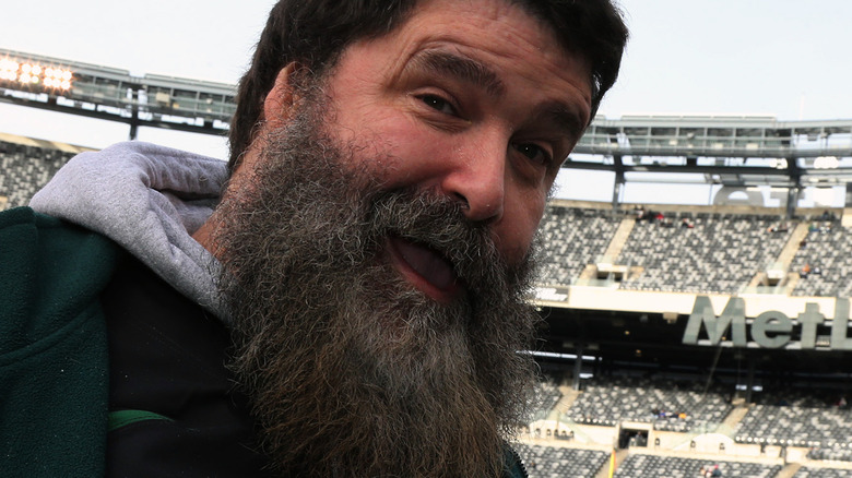 Mick Foley smiling