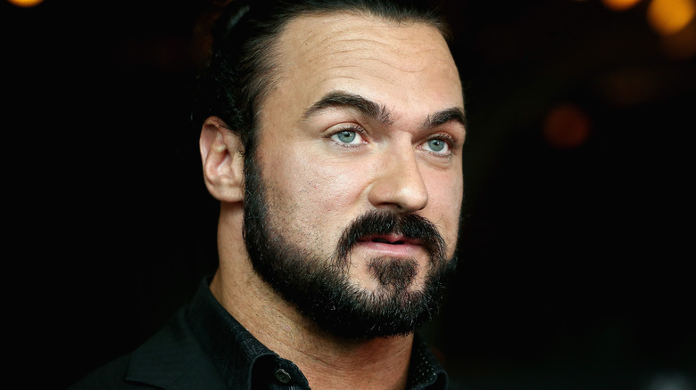Drew McIntyre looking into the distance