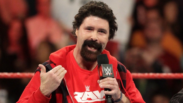 Mick Foley on "WWE Raw"