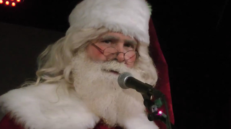 Mick Foley Dressed As Santa Claus