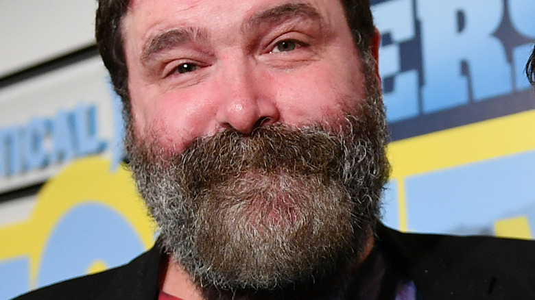 Mick Foley smiling