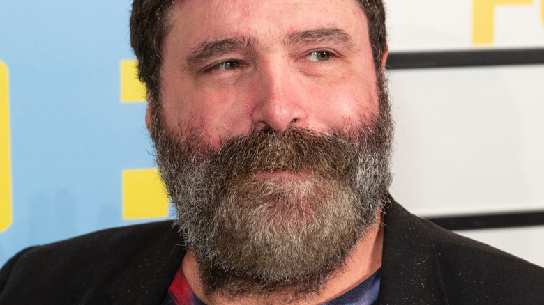 Mick Foley smiling