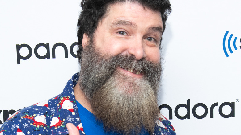 Mick Foley smiling