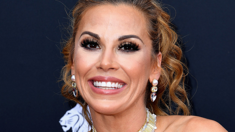 Mickie James smiling