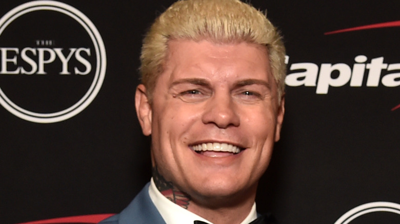 Cody Rhodes smiling