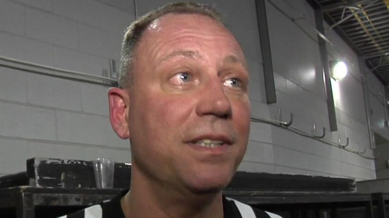 Mike Chioda looking away
