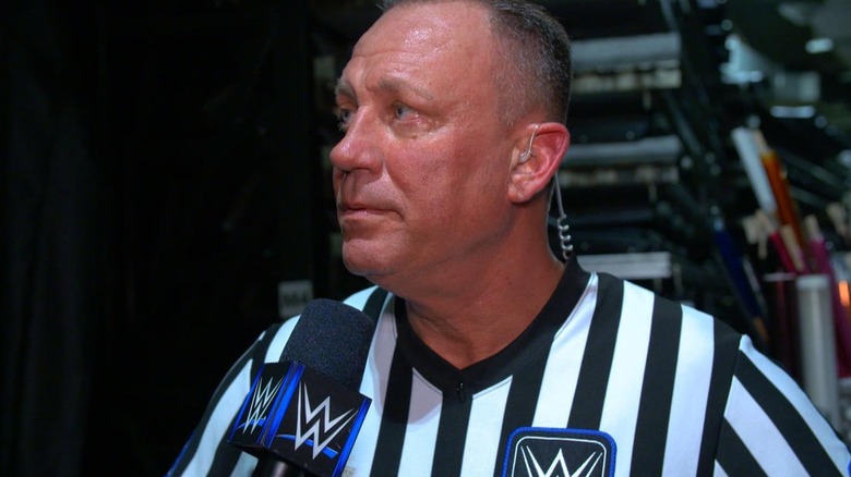 Mike Chioda being interviewed