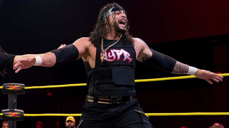 Mike Santana in ring during an episode of "TNA iMPACT!"