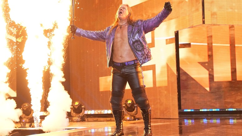 Chris Jericho at AEW Worlds End 2023
