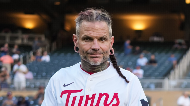 Jeff Hardy at a Twins game
