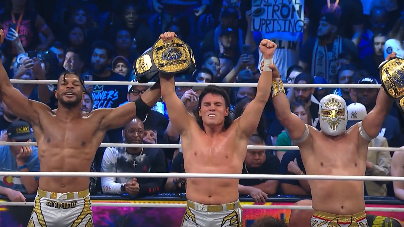 Mistico & JetSpeed Win AEW World Trios Title From The Don Callis Family At Revolution