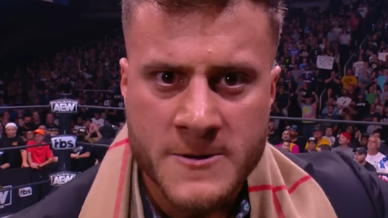 MJF on AEW television