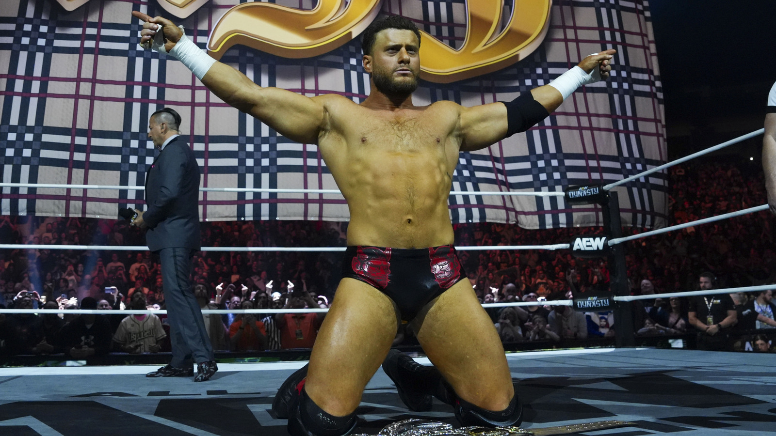 MJF Escapes No Count Out Match With AEW World Title