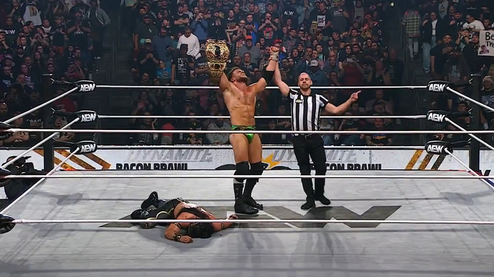 MJF Forces Stoppage To Retain AEW World Title