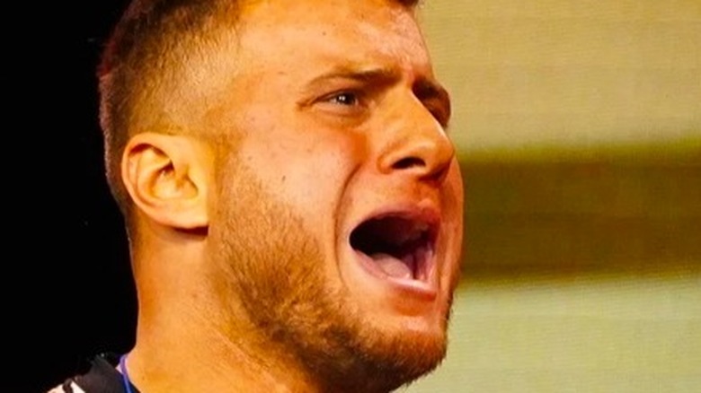 MJF with mouth open