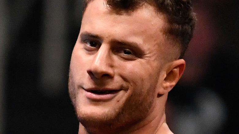 MJF smiling