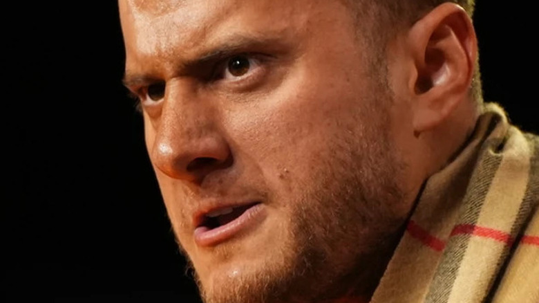 MJF cuts a promo in AEW