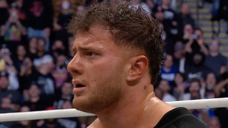 MJF appears shocked at Adam Cole being revealed as The Devil